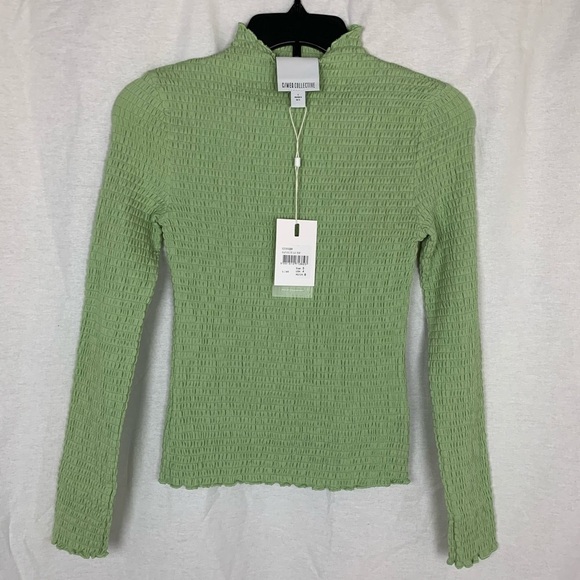 C/meo Collective RAPIDITY LS TOP Lime NWT - Picture 9 of 10